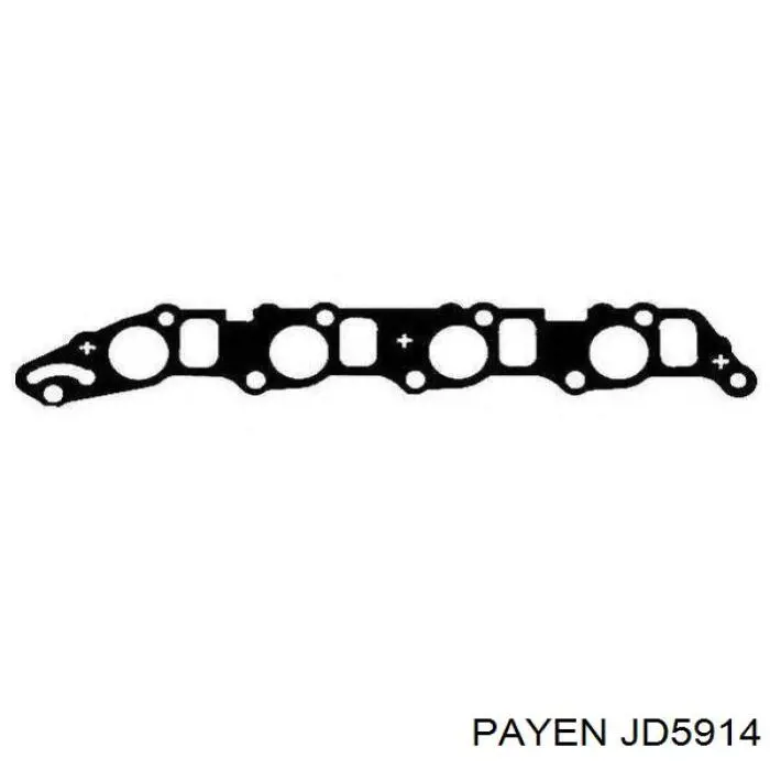 Прокладка впускного колектора Opel 97112677 ціна, від 3.04 USD