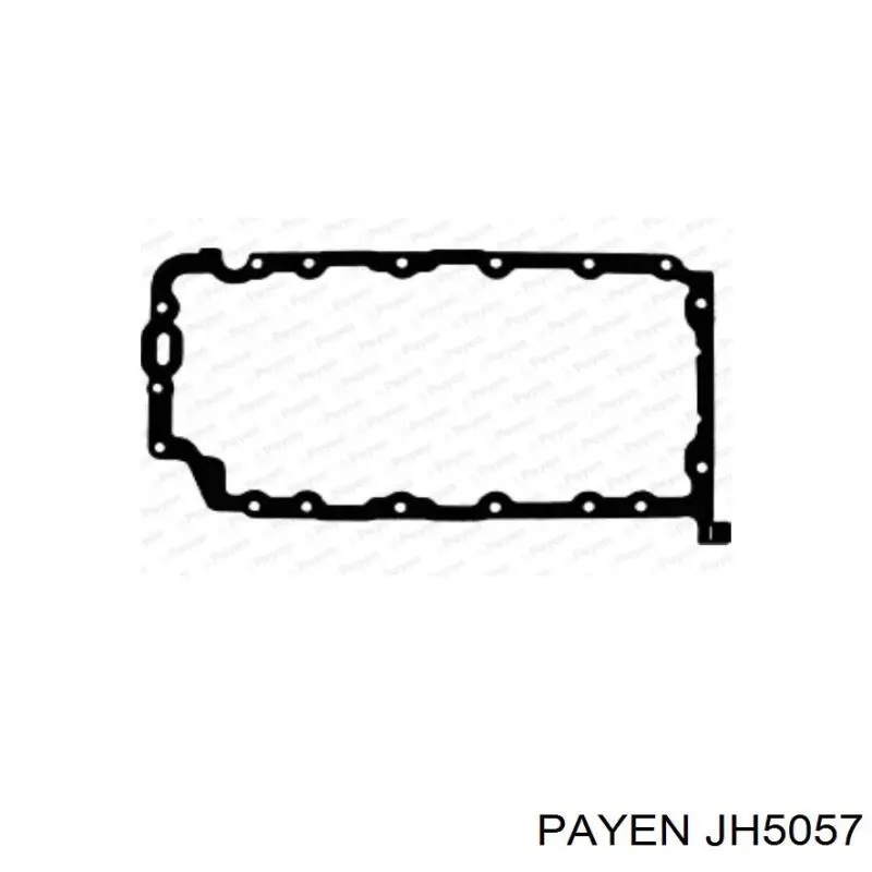 JH5057 Payen прокладка піддону картера двигуна