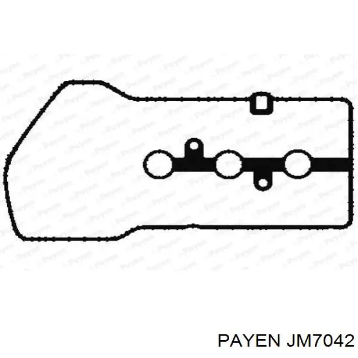 JM7042 Payen прокладка клапанної кришки двигуна