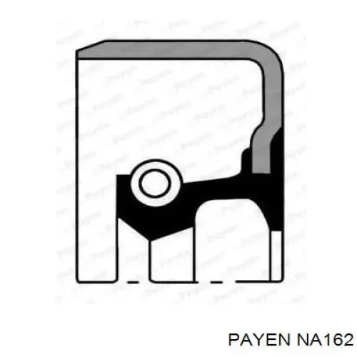 Сальник АКПП/КПП, вихідного/вторинного валу Payen NA162 ціна, від 2.97 USD