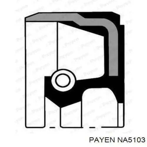 NA5103 Payen сальник колінвала двигуна, передній