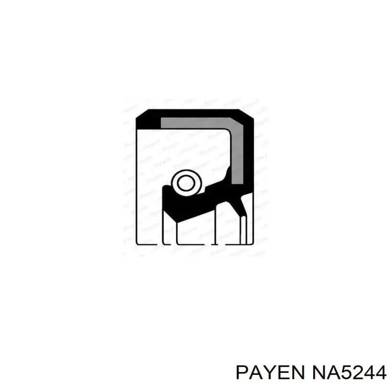 Сальник колінвала двигуна, задній Payen NA5244 ціна, від 15.72 USD