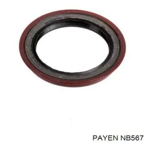 Сальник коленвалу NB567 Payen
