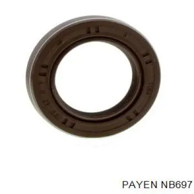 Сальник коленвала двигуна, передній Payen NB697 ціна, від 2.69 USD