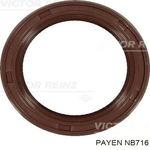 Сальник коленвалу NB716 Payen
