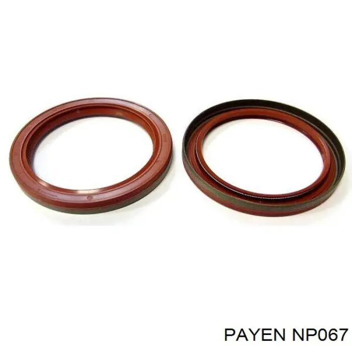 Сальник коленвала двигуна, передній Payen NP067 ціна, від 5.55 USD