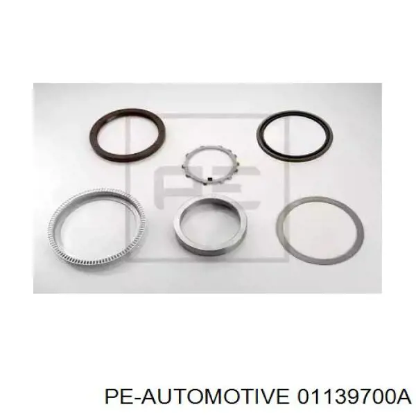 Ремкомплект задньої маточини PE Automotive 01139700A ціна, від 66.55 USD