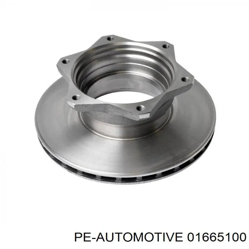 Гальмівні диски 01665100 PE Automotive