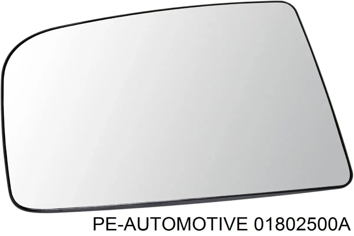 Дзеркальний елемент дзеркала заднього виду, правого 01802500A PE Automotive