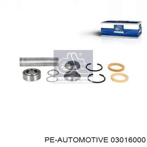 Ремкомплект осі виделки зчеплення 03016000 PE Automotive