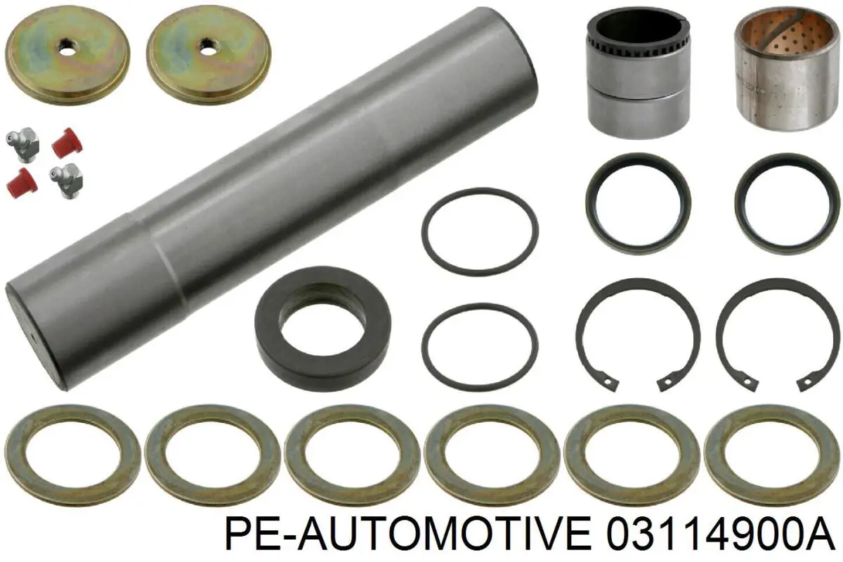 Ремкомплект шкворня поворотного кулака 81442056025 MAN