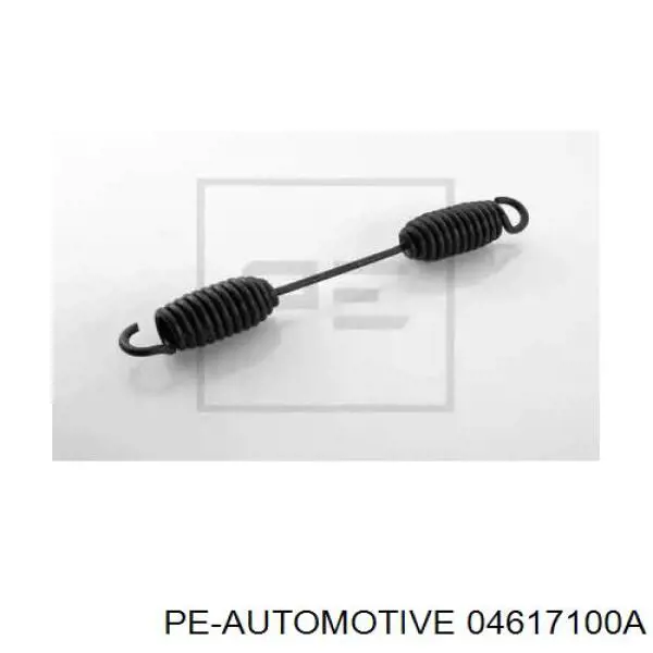 Пружина задніх барабанних гальмівних колодок PE Automotive 04617100A ціна, від 3.85 USD