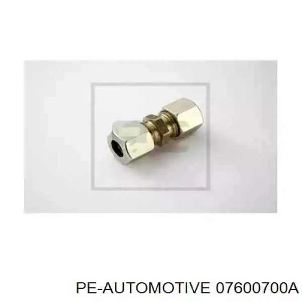 Штуцер сполучний пневмосистеми PE Automotive 07600700A ціна, від 7.07 USD