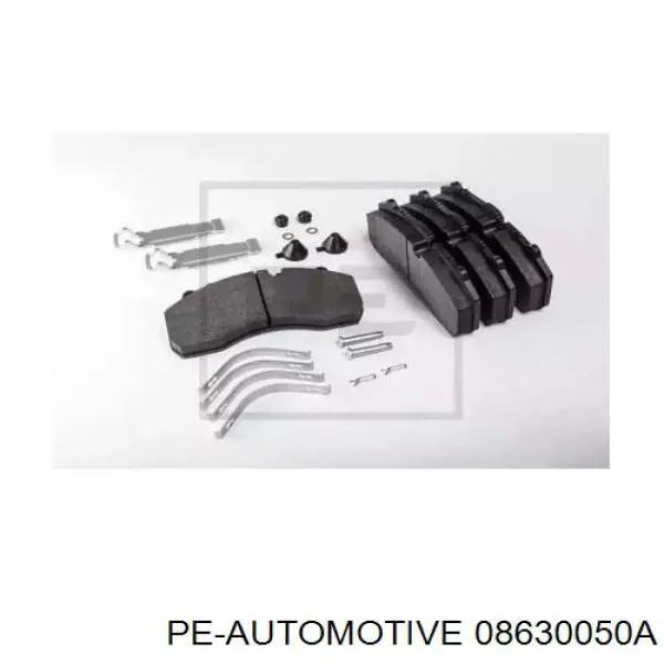 Гальмівні колодки PE Automotive 08630050A ціна, від 16.62 USD