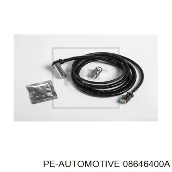 Датчик антиблокувальної системи гальмування PE Automotive 08646400A ціна, від 25.43 USD