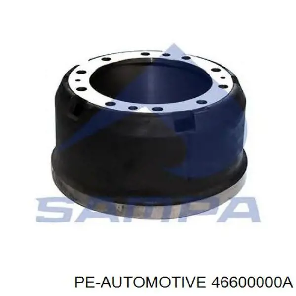 Барабан гальмівний задній PE Automotive 46600000 ціна, від 260.70 USD