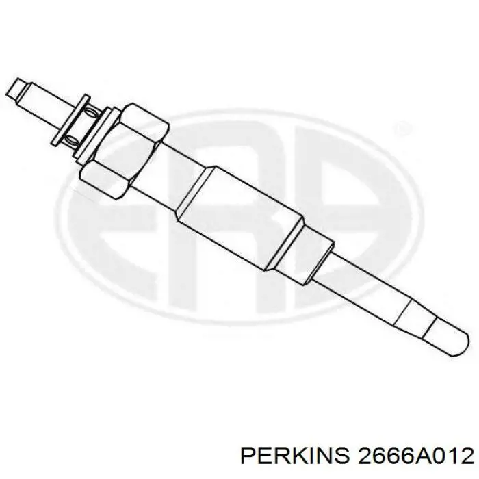 2666A012 Perkins Свічки розжарювання