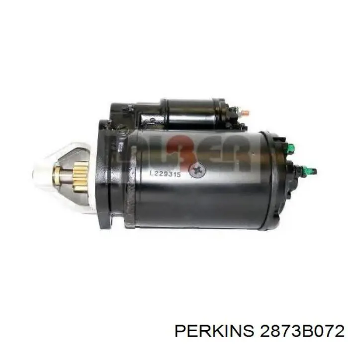 2873B072 Perkins Стартер двигуна