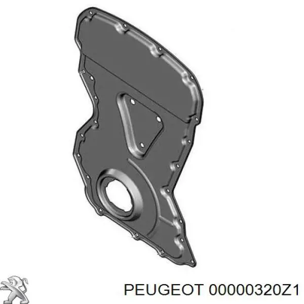 Кришка двигуна передня Peugeot/Citroen 00000320Z1 ціна, від 27.24 USD