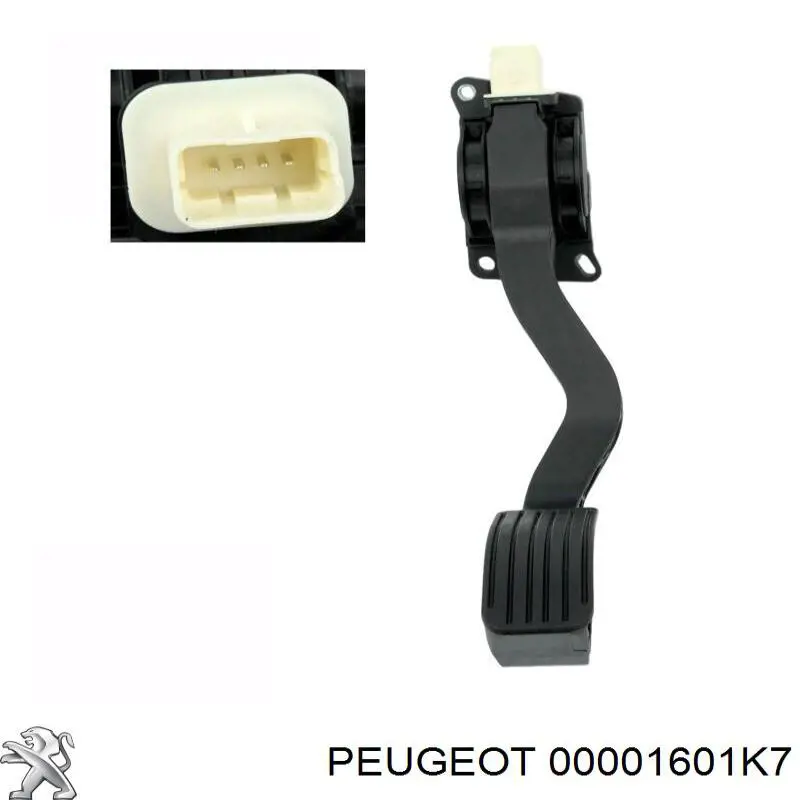 Купити 00001601K7 Peugeot/Citroen Педаль газу