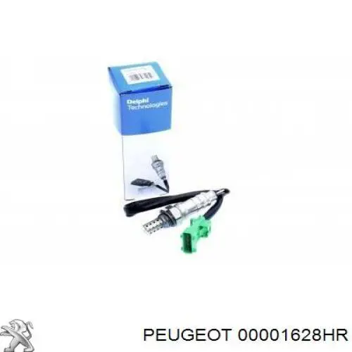 Лямбда зонд до каталізатора, правий Peugeot/Citroen 00001628HR ціна, від 29.01 USD