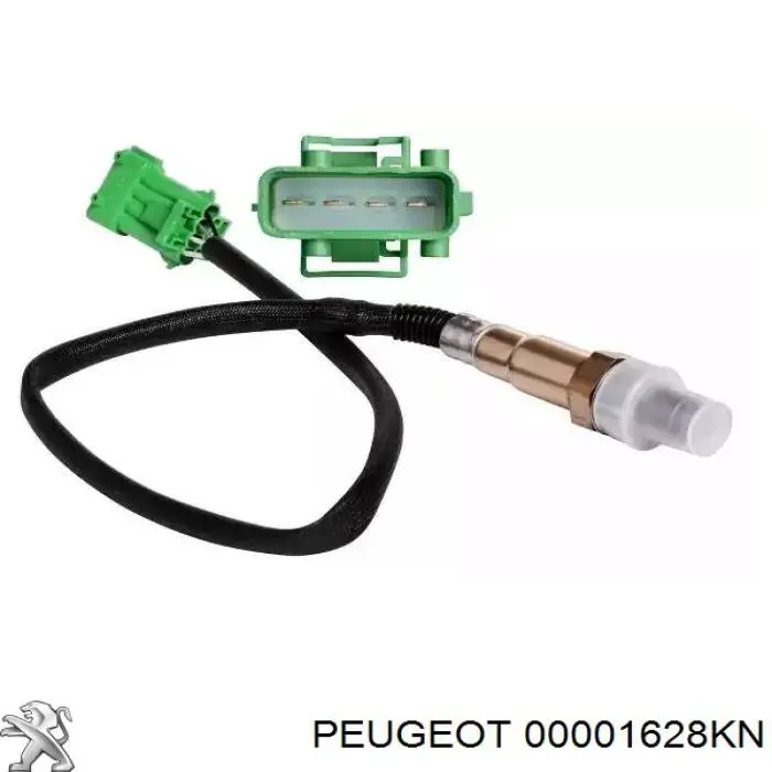 00001628KN Peugeot/Citroen Лямбдазонд, датчик кисню до каталізатора