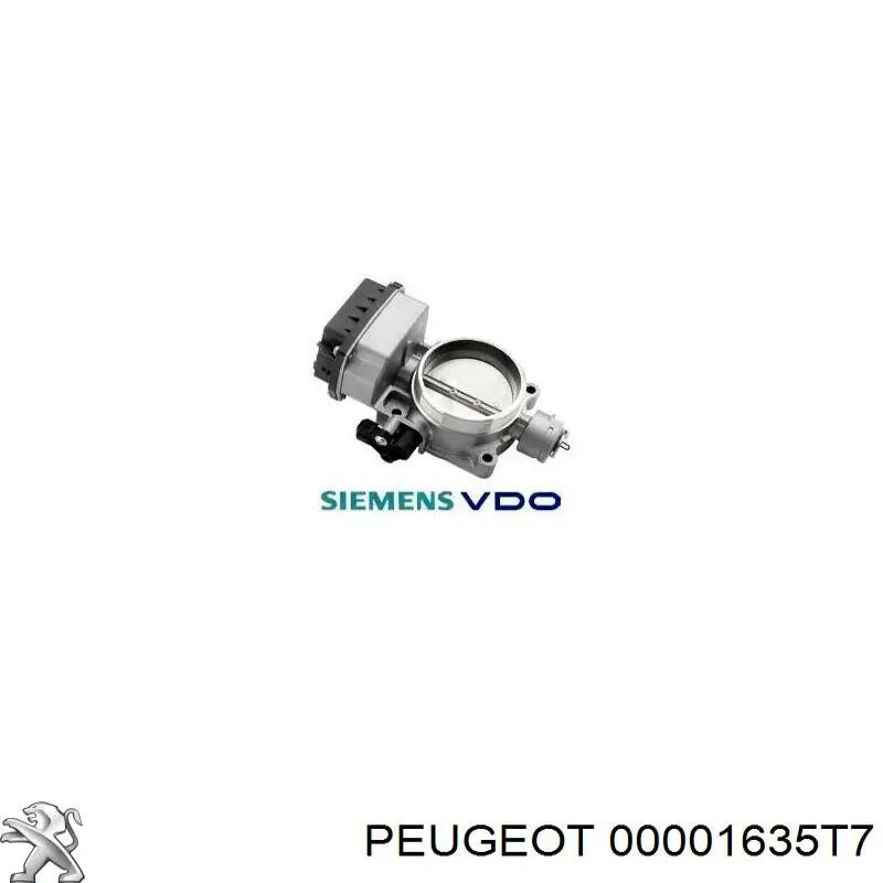 Блок дросельної заслінки Peugeot/Citroen 00001635T7 ціна, від 103.81 USD