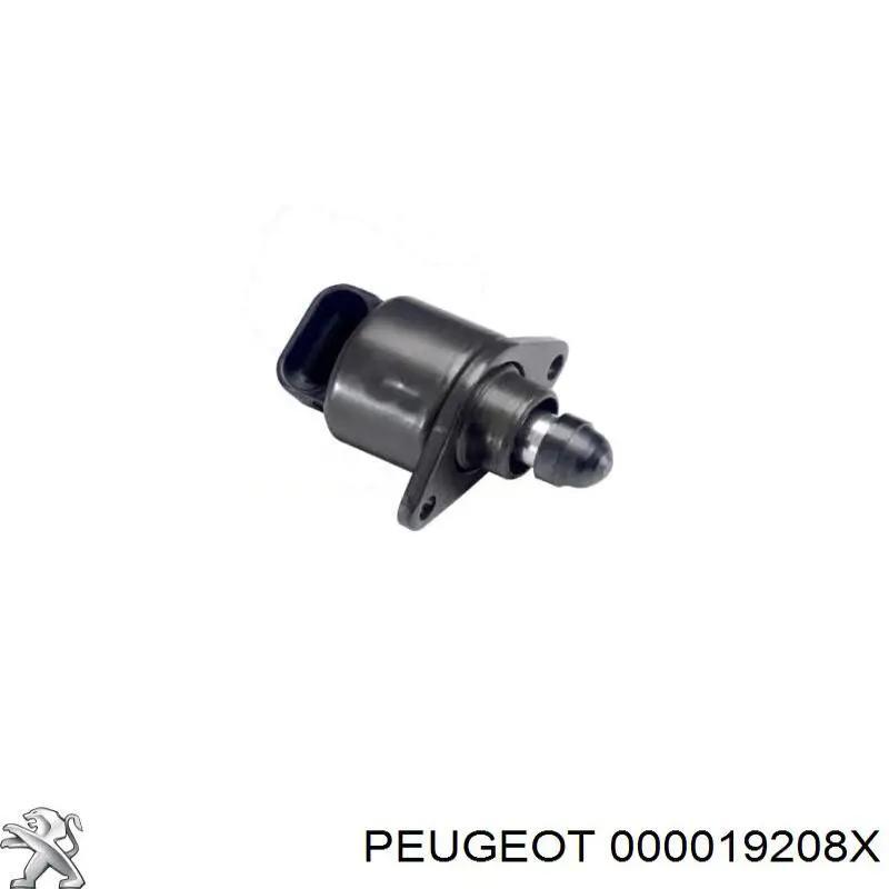 Клапан/регулятор холостого ходу 000019208X Peugeot/Citroen