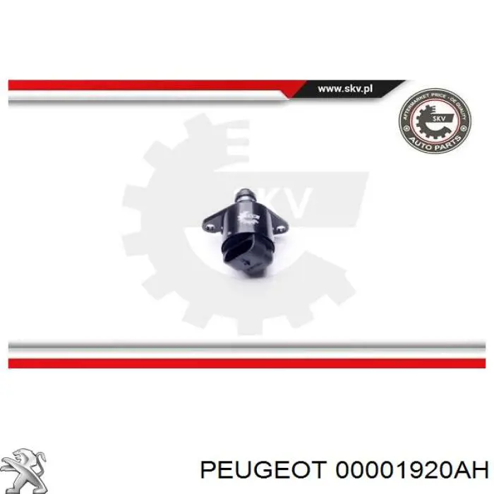 Датчик холостого ходу 00001920AH Peugeot/Citroen