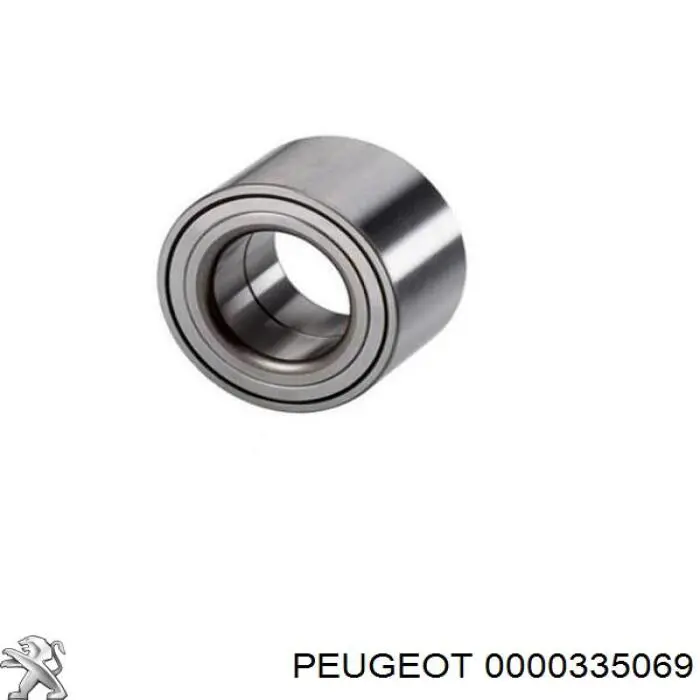 Комплект підшипник маточини передньої Peugeot/Citroen 0000335069 ціна, від 20.36 USD