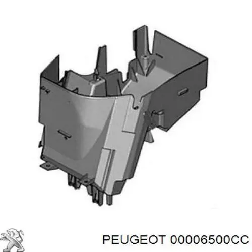 Корпус блока запобіжників Peugeot 307 200 (3B) (Пежо 307)