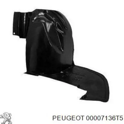 Підкрилок переднього крила, правий передній Peugeot/Citroen 00007136T5 ціна, від 550.49 UAH
