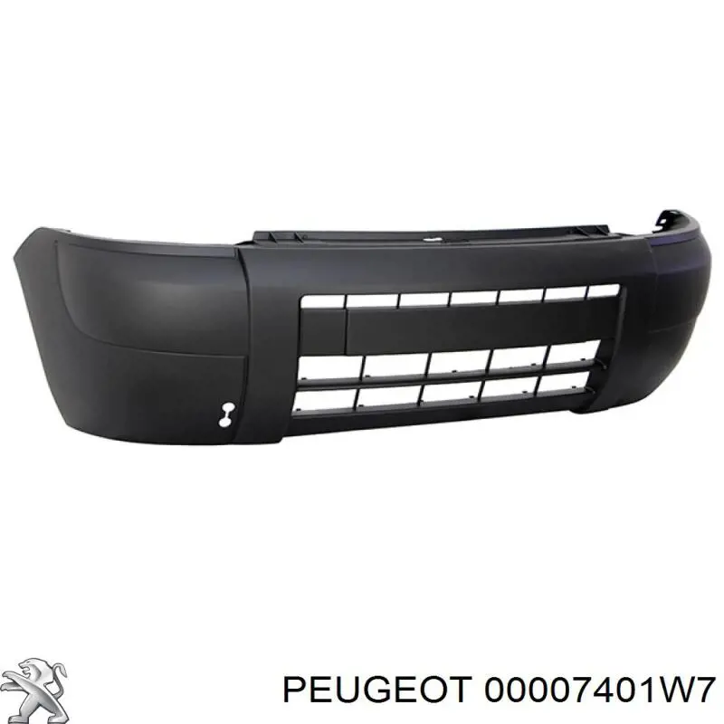 Передній бампер на Peugeot Partner 5