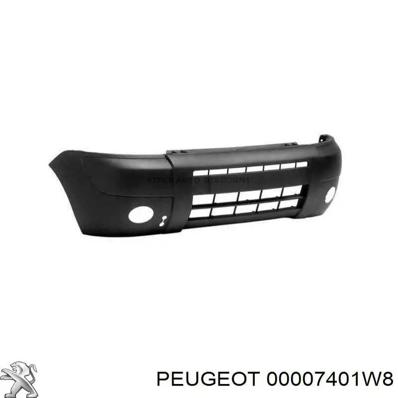 Купити 00007401W8 Peugeot/Citroen Буфер (бампер) передній