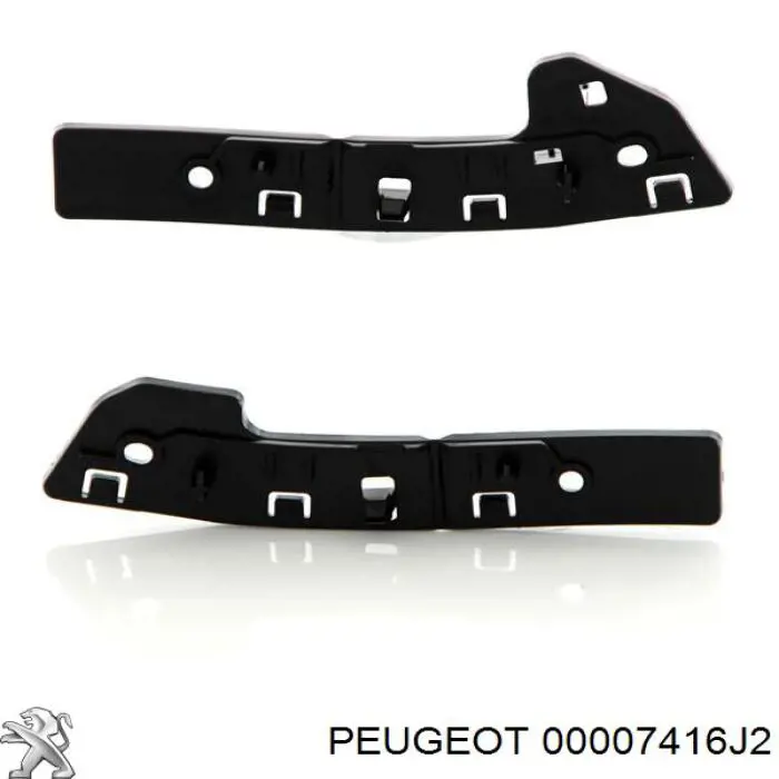 Кронштейн бампера переднього 00007416J2 Peugeot/Citroen