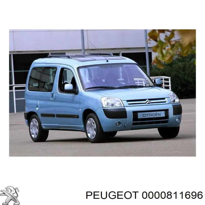 Лобове скло 811696 Peugeot/Citroen