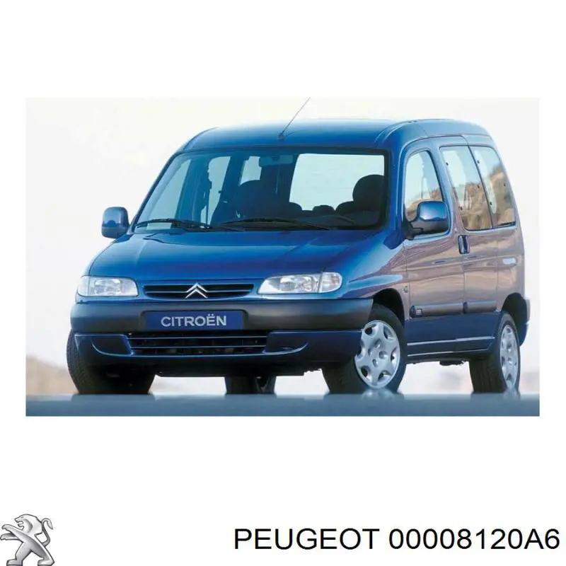 Ущільнювач лобового скла 8120A6 Peugeot/Citroen