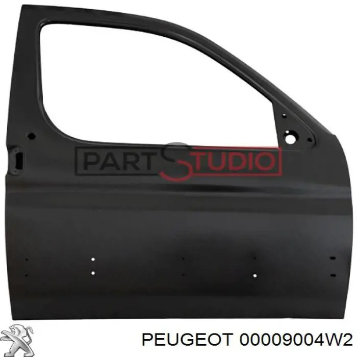 Двері передні, праві Peugeot Partner (5) (Пежо Партнер)