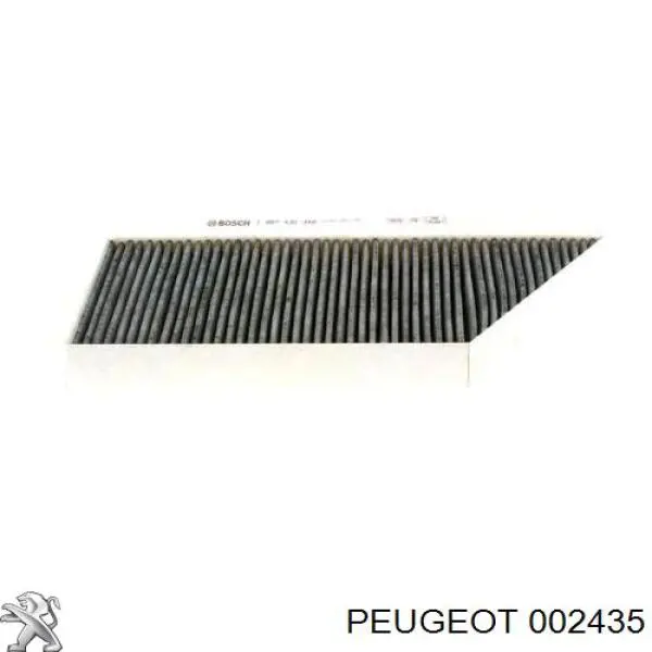 002435 Peugeot/Citroen фільтр салону