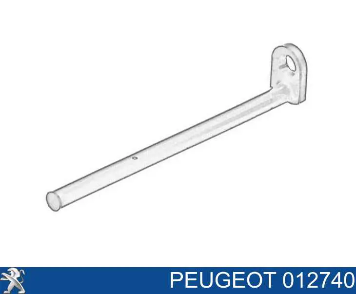Прокладка колінвалу двигуна, задня 012740 Peugeot/Citroen