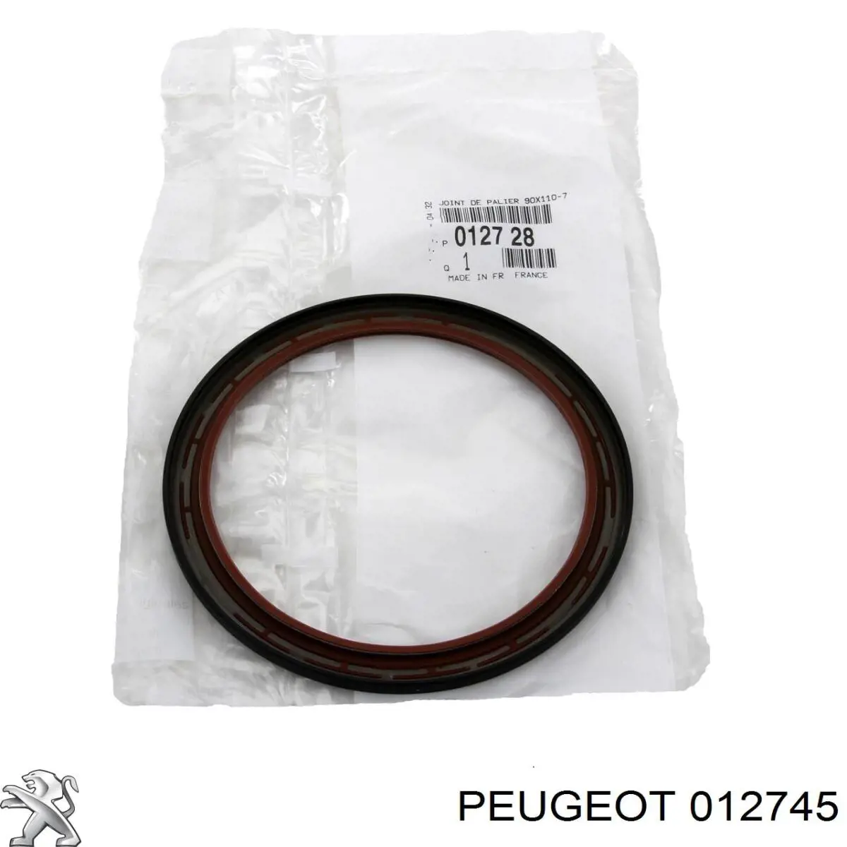 Сальник колінвала задній 012745 Peugeot/Citroen