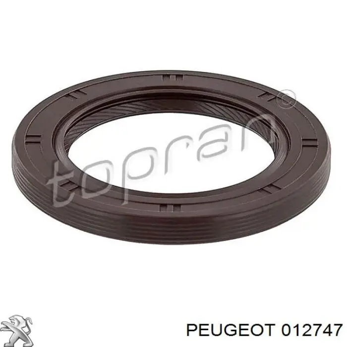 Сальник коленвала двигуна, передній Peugeot/Citroen 012747 ціна, від 11.96 USD