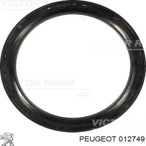 Сальник колінвала двигуна, задній Peugeot/Citroen 012749 ціна, від 20.29 USD