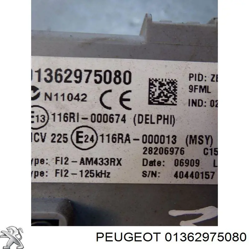 Купити 01362975080 Peugeot/Citroen 