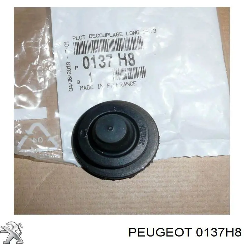 Подушка декоративної кришки двигуна Peugeot/Citroen 0137H8 ціна, від 4.36 USD