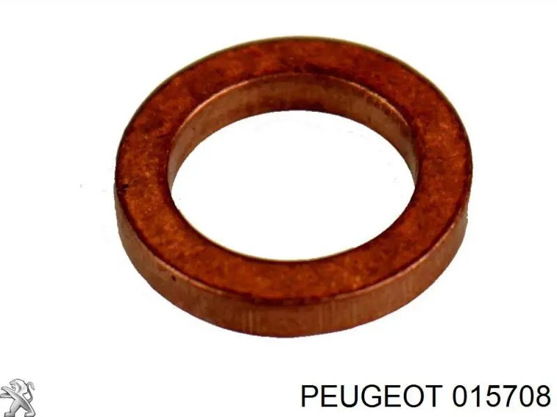 Прокладка шланга подачі масла до турбіни 015708 Peugeot/Citroen