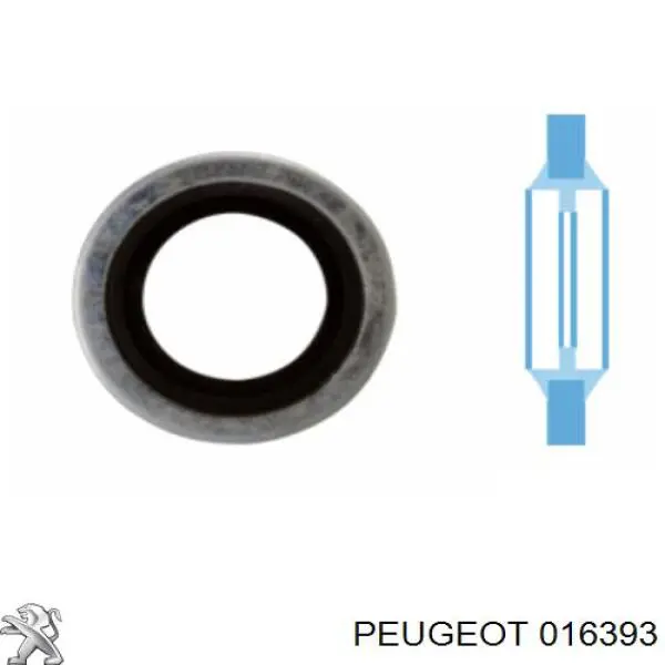Купити 016393 Peugeot/Citroen Пробка піддона двигуна