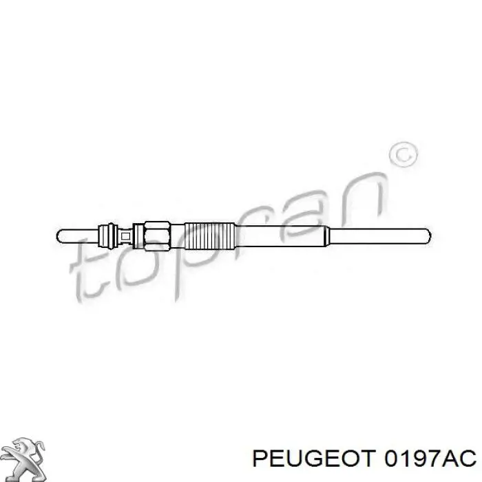 Комплект прокладок двигуна, повний Peugeot/Citroen 0197AC ціна, від 45.48 USD