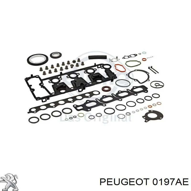 Комплект прокладок двигуна, повний Peugeot 407 SW (6E) (Пежо 407)
