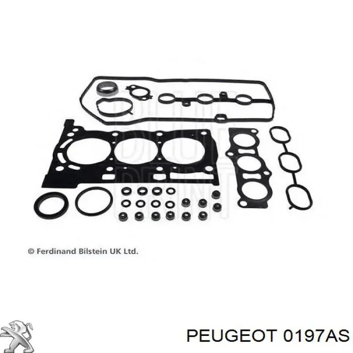 Комплект прокладок двигуна, повний Peugeot/Citroen 0197AS ціна, від 132.49 USD
